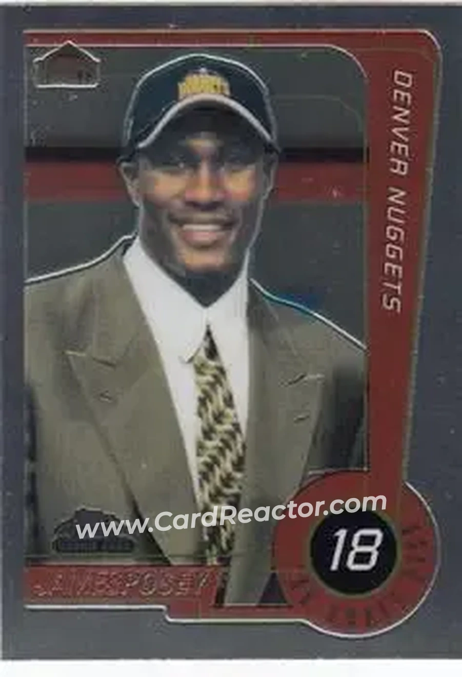 1999-00 Topps Chrome #119 - James Posey - Denver Nuggets - Front