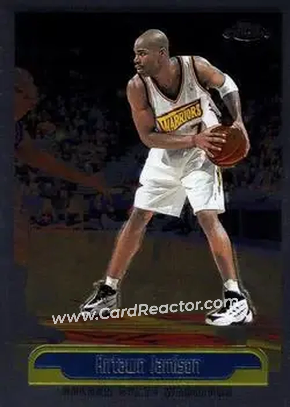 1999-00 Topps Chrome #124 - Antawn Jamison - Golden State Warriors - Front