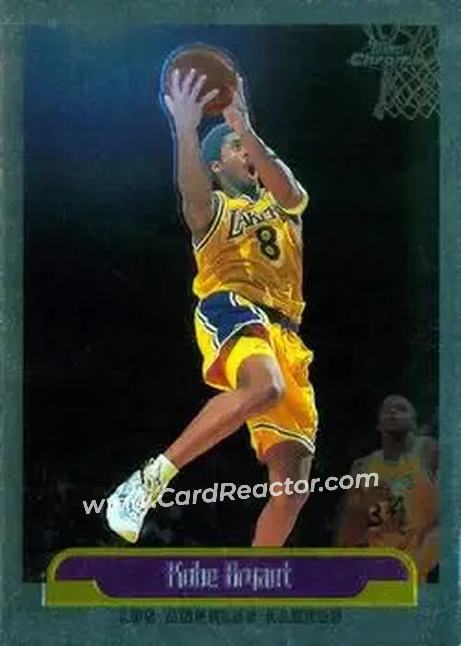 1999-00 Topps Chrome #125 - Kobe Bryant - Los Angeles Lakers - Front