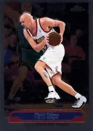 1999-00 Topps Chrome #126 - Matt Geiger - Philadelphia 76ers