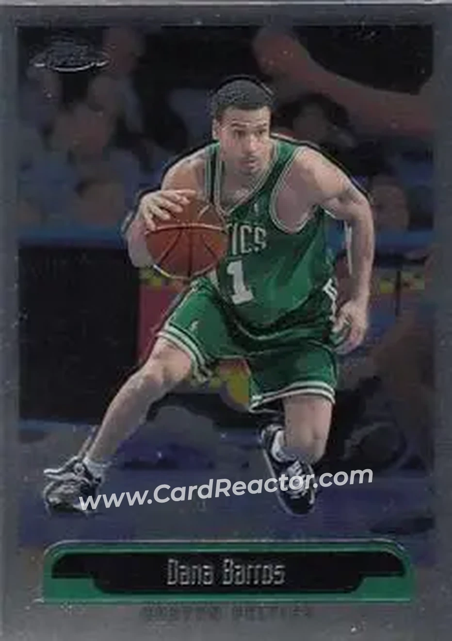 1999-00 Topps Chrome #133 - Dana Barros - Boston Celtics - Front