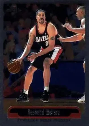 1999-00 Topps Chrome #139 - Rasheed Wallace - Portland Trail Blazers 1999-00 Topps Chrome #139 - Rasheed Wallace - Portland Trail Blazers