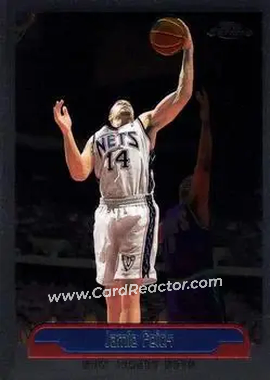 1999-00 Topps Chrome #143 - Jamie Feick - New Jersey Nets - Front