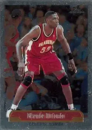 1999-00 Topps Chrome #150 - Dikembe Mutombo - Atlanta Hawks 1999-00 Topps Chrome #150 - Dikembe Mutombo - Atlanta Hawks