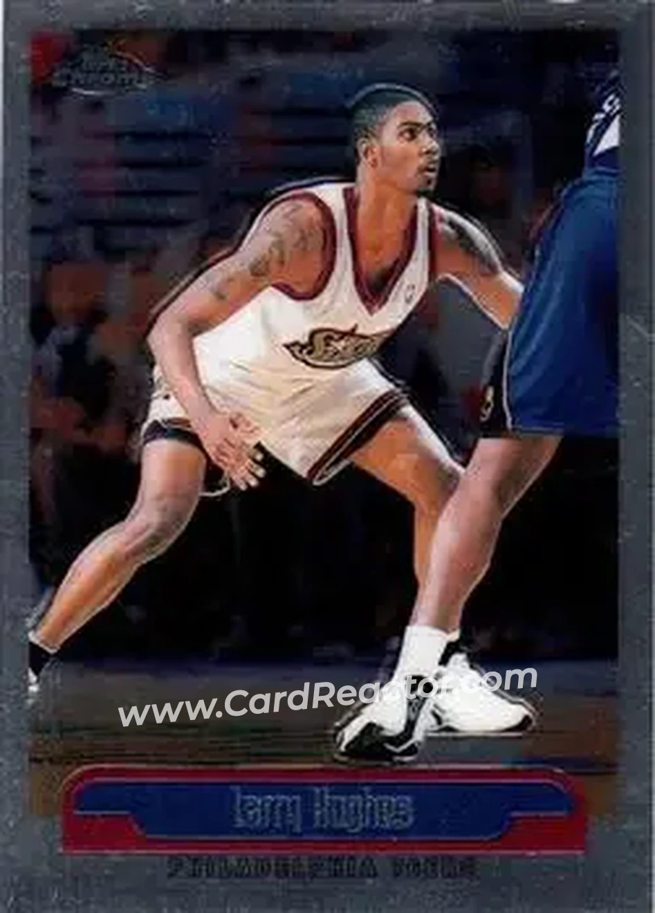 1999-00 Topps Chrome #152 - Larry Hughes - Philadelphia 76ers - Front