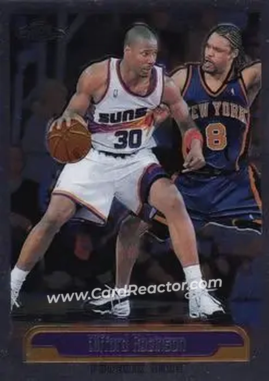 1999-00 Topps Chrome #153 - Clifford Robinson - Phoenix Suns - Front 1999-00 Topps Chrome #153 - Clifford Robinson - Phoenix Suns - Front