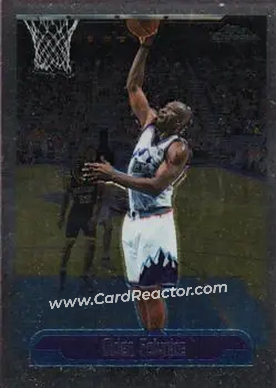 1999-00 Topps Chrome #155 - Olden Polynice - Utah Jazz - Front