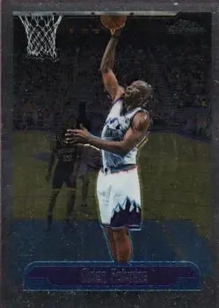 1999-00 Topps Chrome #155 - Olden Polynice - Utah Jazz