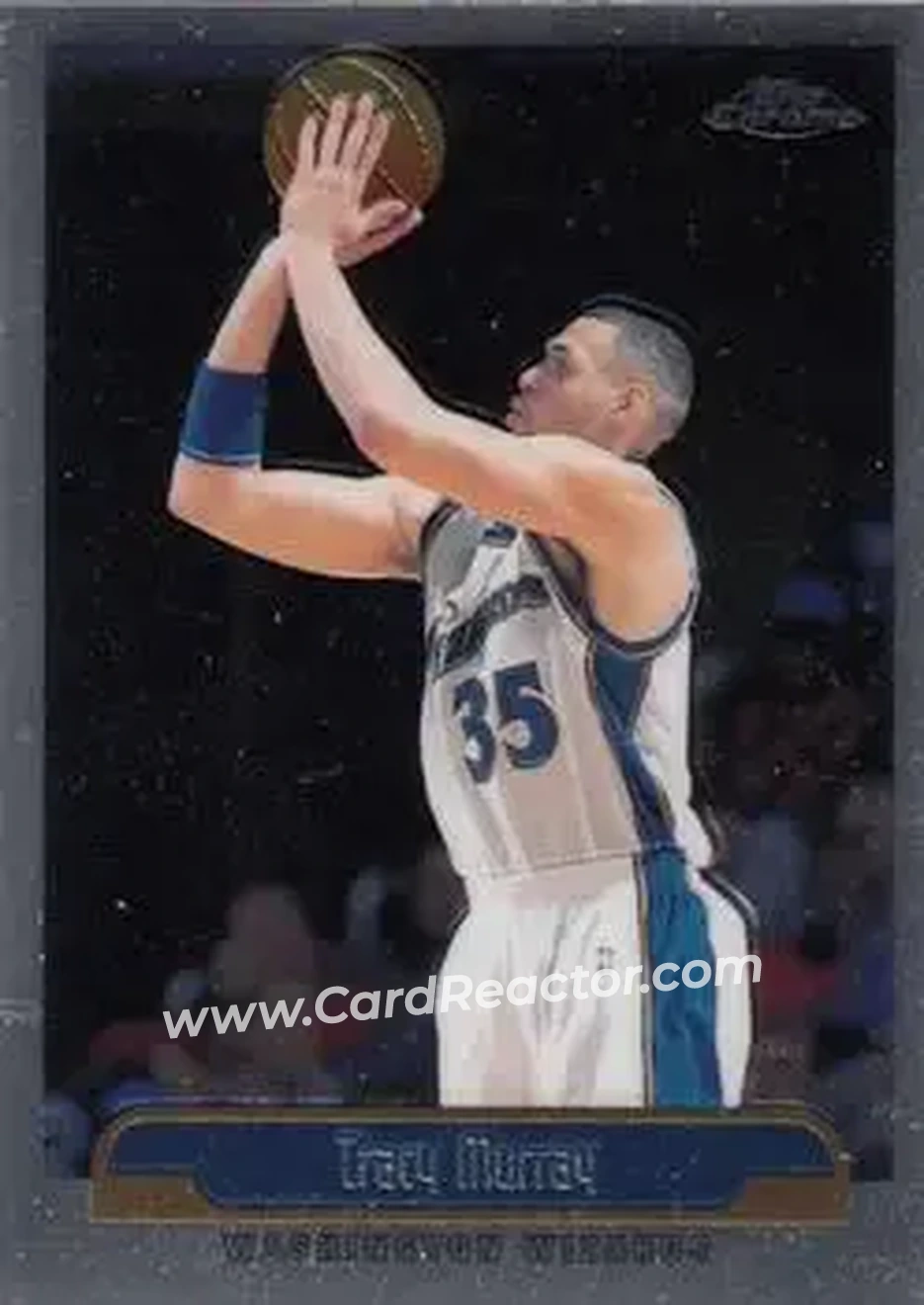 1999-00 Topps Chrome #157 - Tracy Murray - Washington Wizards - Front