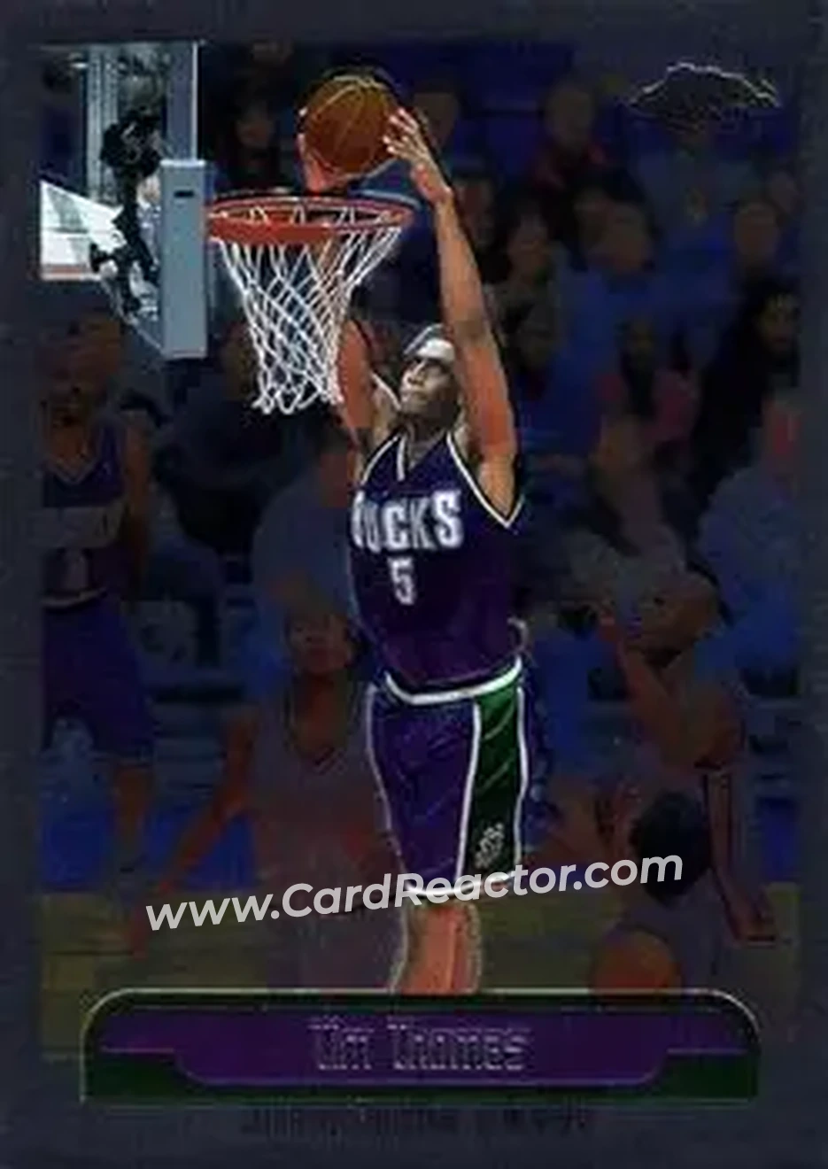 1999-00 Topps Chrome #159 - Tim Thomas - Milwaukee Bucks - Front