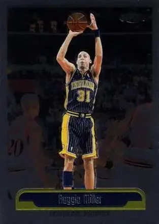 1999-00 Topps Chrome #160 - Reggie Miller - Indiana Pacers