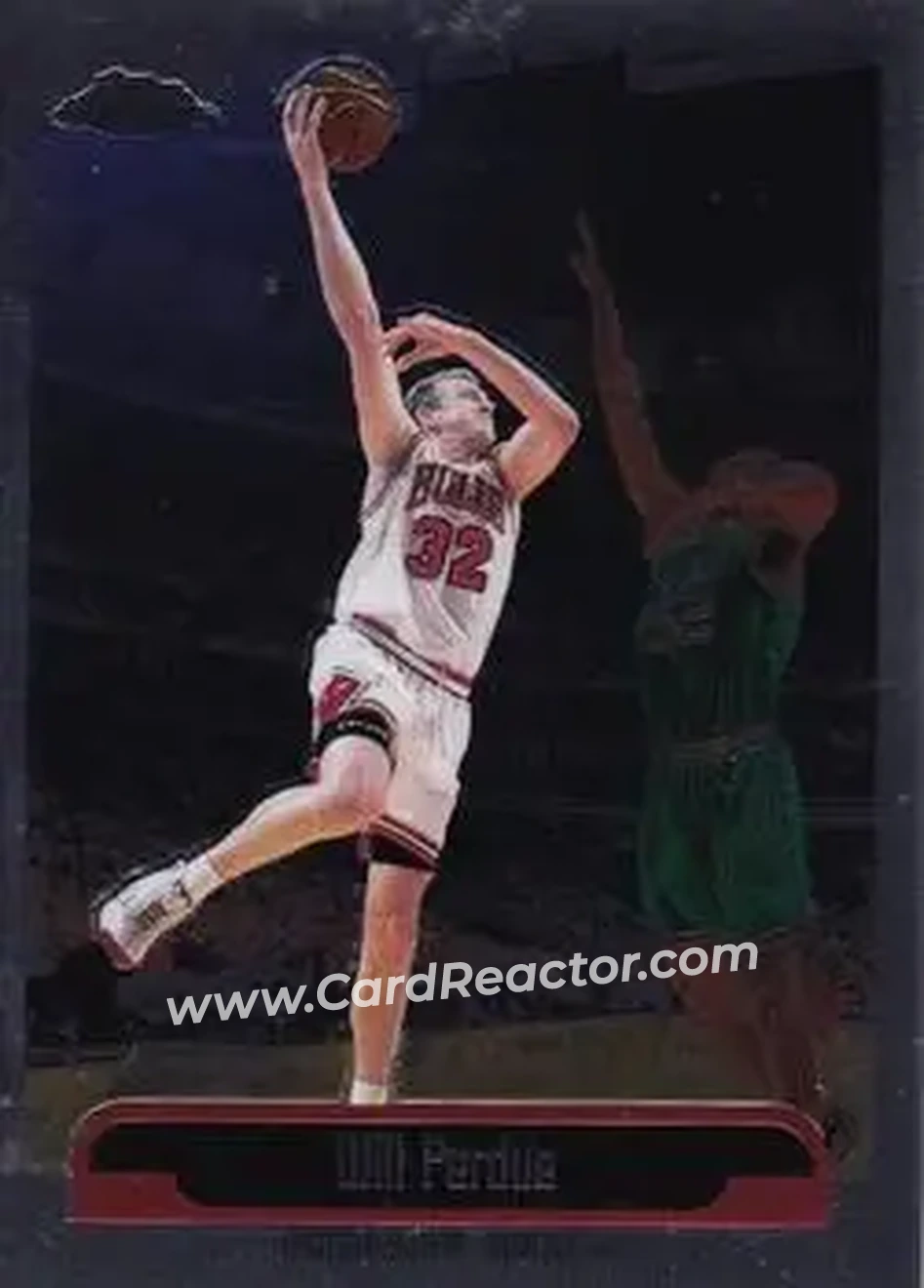 1999-00 Topps Chrome #163 - Will Perdue - Chicago Bulls - Front