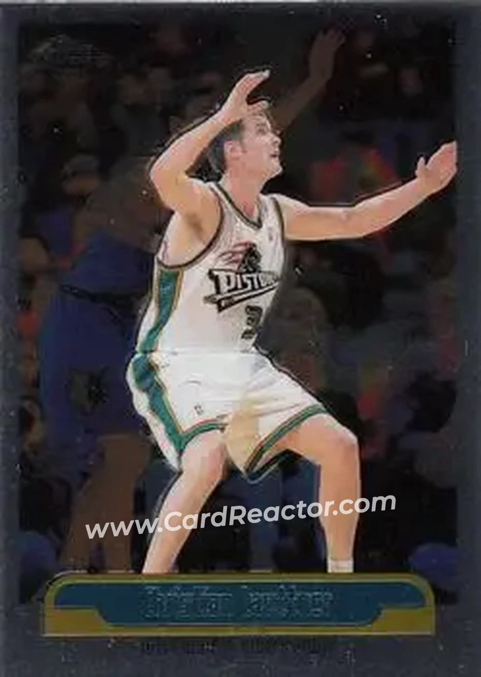 1999-00 Topps Chrome #170 - Christian Laettner - Detroit Pistons - Front