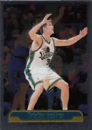 1999-00 Topps Chrome #170 - Christian Laettner - Detroit Pistons 1999-00 Topps Chrome #170 - Christian Laettner - Detroit Pistons
