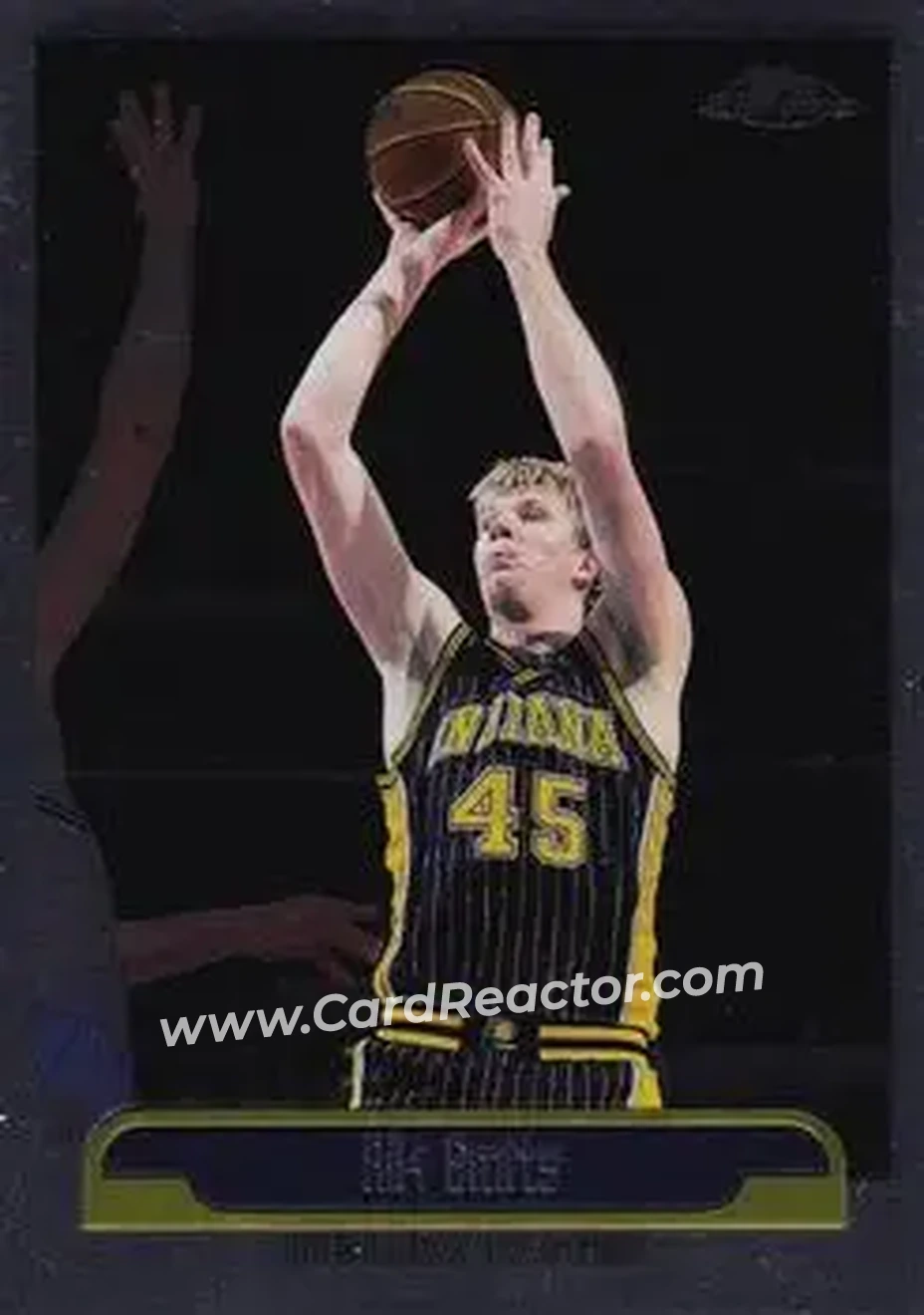 1999-00 Topps Chrome #172 - Rik Smits - Indiana Pacers - Front