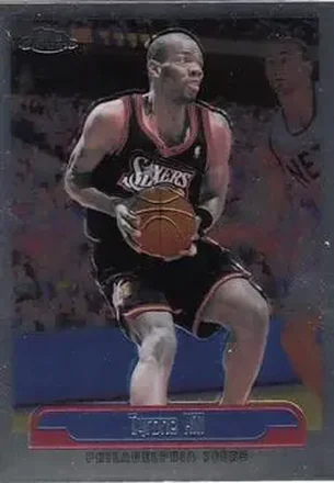 1999-00 Topps Chrome #173 - Tyrone Hill - Philadelphia 76ers 1999-00 Topps Chrome #173 - Tyrone Hill - Philadelphia 76ers