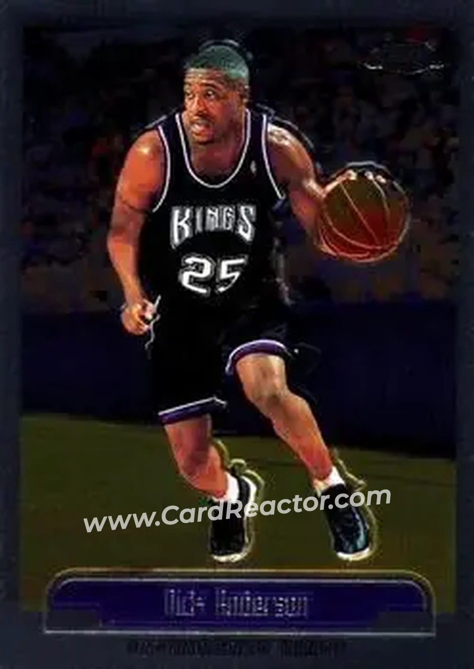1999-00 Topps Chrome #175 - Nick Anderson - Sacramento Kings - Front
