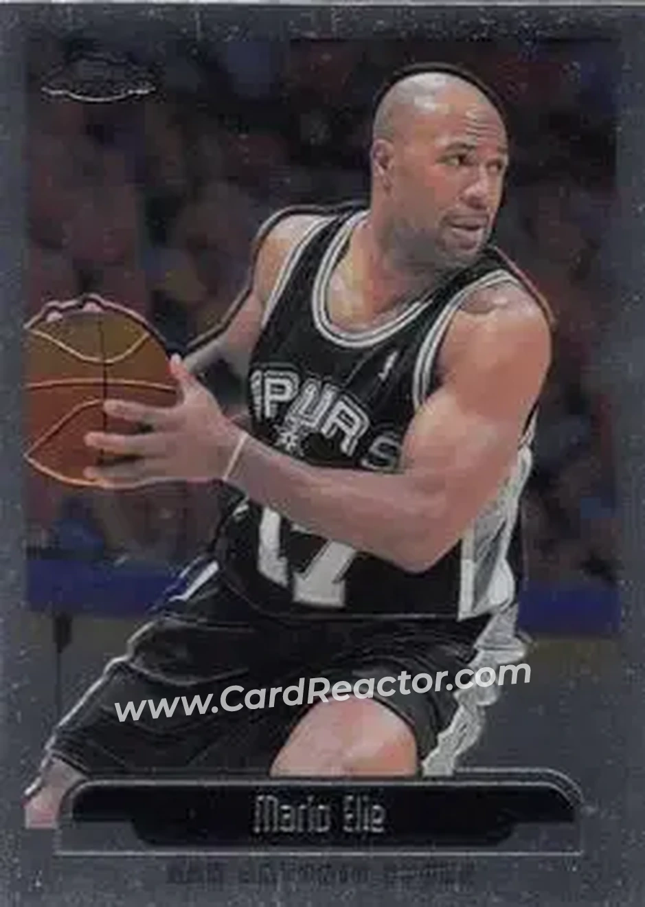 1999-00 Topps Chrome #182 - Mario Elie - San Antonio Spurs - Front