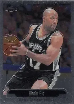 1999-00 Topps Chrome #182 - Mario Elie - San Antonio Spurs