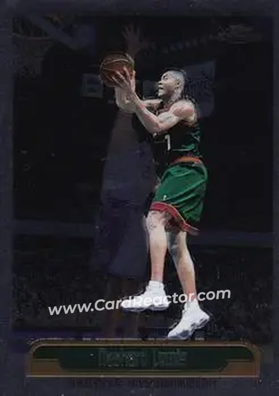 1999-00 Topps Chrome #183 - Rashard Lewis - Seattle SuperSonics - Front