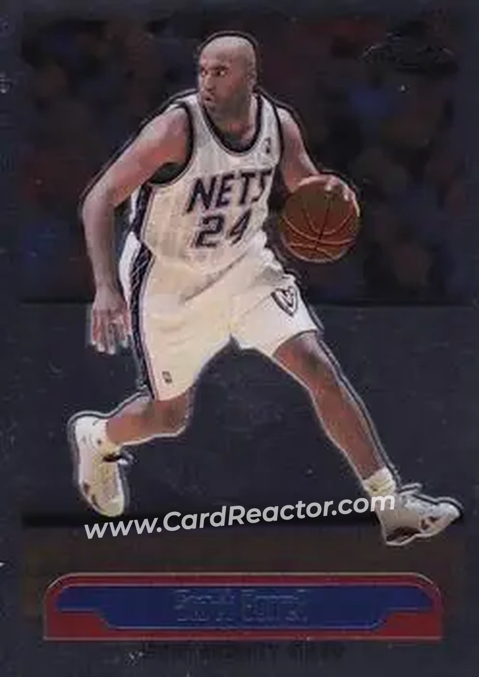 1999-00 Topps Chrome #184 - Scott Burrell - New Jersey Nets - Front 1999-00 Topps Chrome #184 - Scott Burrell - New Jersey Nets - Front
