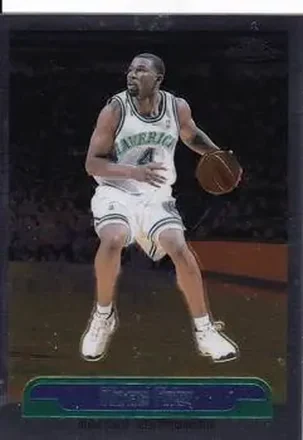 1999-00 Topps Chrome #188 - Michael Finley - Dallas Mavericks 1999-00 Topps Chrome #188 - Michael Finley - Dallas Mavericks