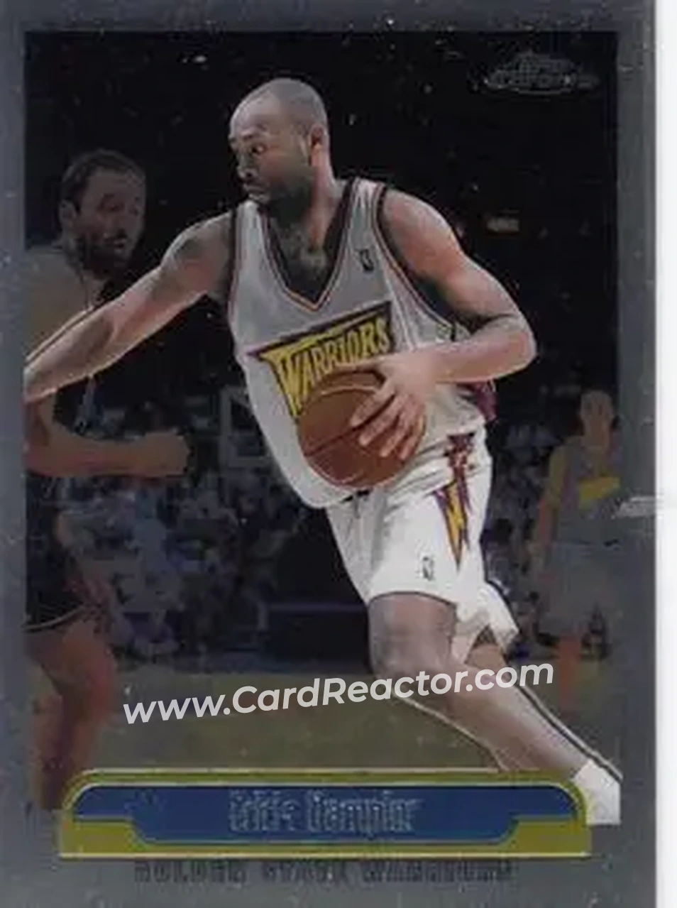 1999-00 Topps Chrome #192 - Erick Dampier - Golden State Warriors - Front 1999-00 Topps Chrome #192 - Erick Dampier - Golden State Warriors - Front