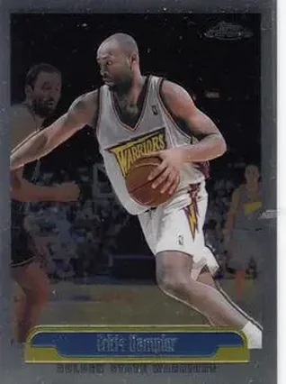 1999-00 Topps Chrome #192 - Erick Dampier - Golden State Warriors 1999-00 Topps Chrome #192 - Erick Dampier - Golden State Warriors