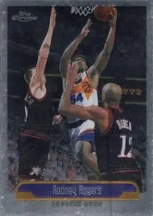 1999-00 Topps Chrome #198 - Rodney Rogers - Phoenix Suns
