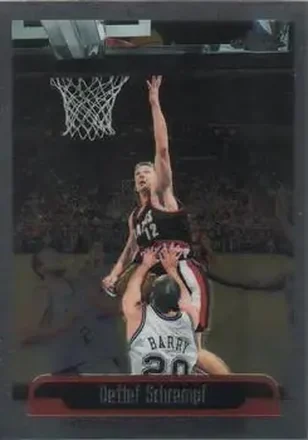 1999-00 Topps Chrome #199 - Detlef Schrempf - Portland Trail Blazers 1999-00 Topps Chrome #199 - Detlef Schrempf - Portland Trail Blazers