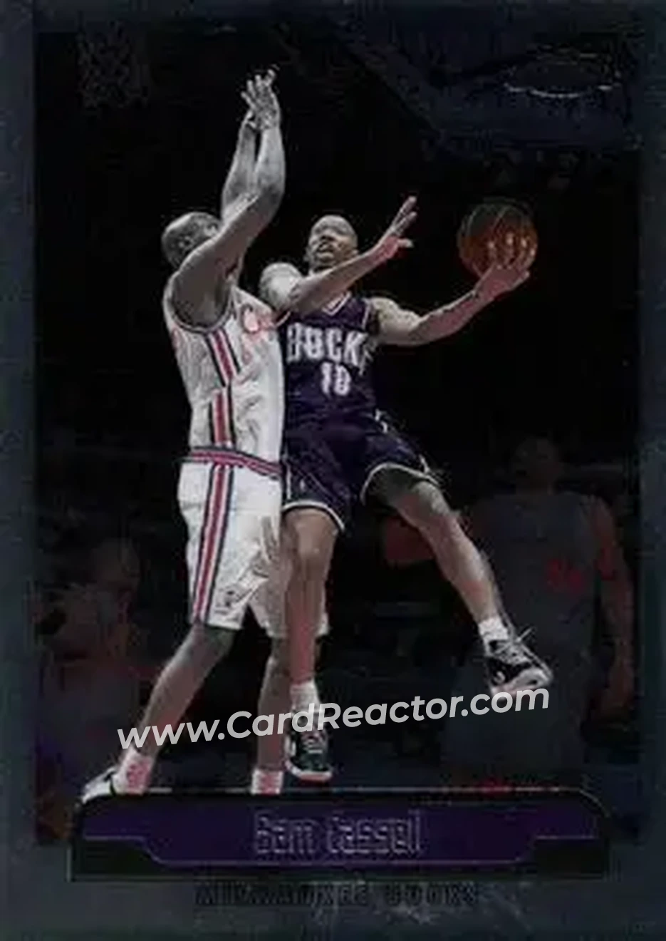 1999-00 Topps Chrome #202 - Sam Cassell - Milwaukee Bucks - Front