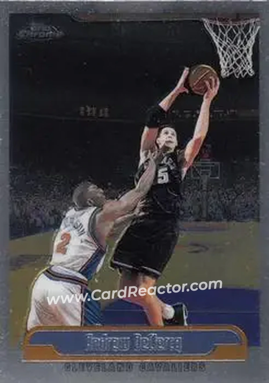 1999-00 Topps Chrome #206 - Andrew DeClercq - Cleveland Cavaliers - Front