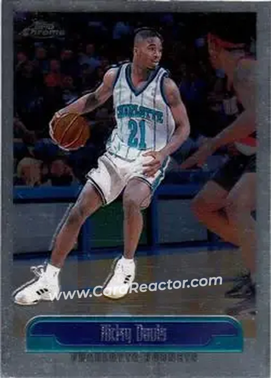 1999-00 Topps Chrome #207 - Ricky Davis - Charlotte Hornets - Front