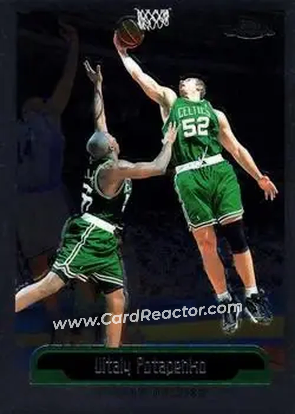 1999-00 Topps Chrome #208 - Vitaly Potapenko - Boston Celtics - Front