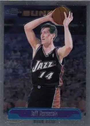 1999-00 Topps Chrome #215 - Jeff Hornacek - Utah Jazz