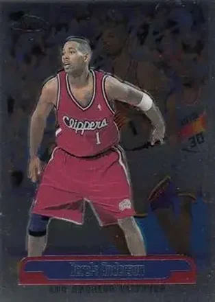 1999-00 Topps Chrome #219 - Derek Anderson - Los Angeles Clippers 1999-00 Topps Chrome #219 - Derek Anderson - Los Angeles Clippers
