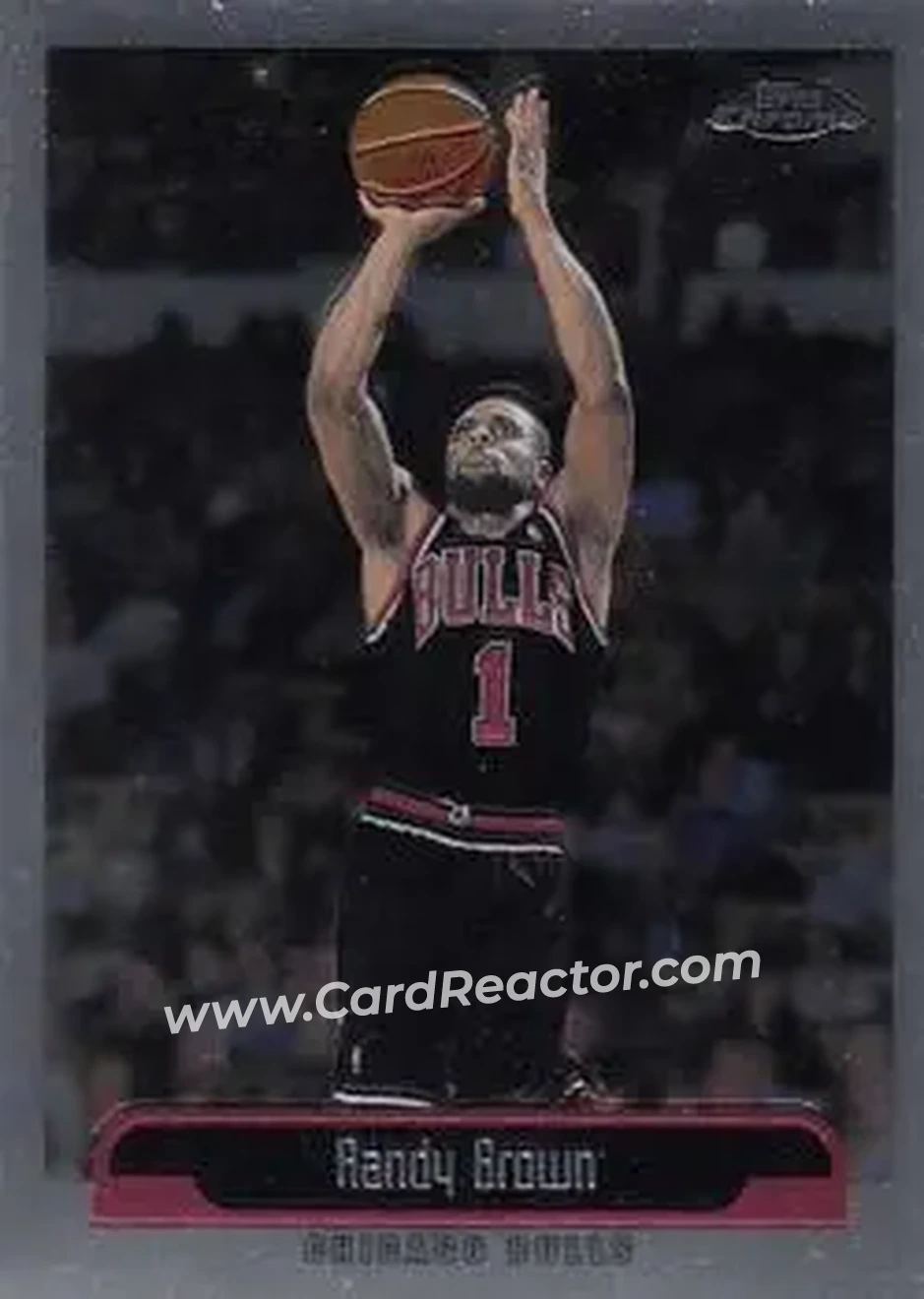 1999-00 Topps Chrome #222 - Randy Brown - Chicago Bulls - Front
