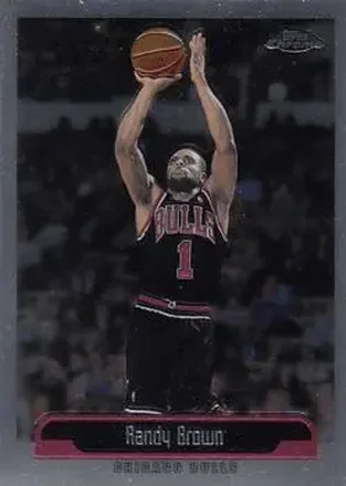 1999-00 Topps Chrome #222 - Randy Brown - Chicago Bulls