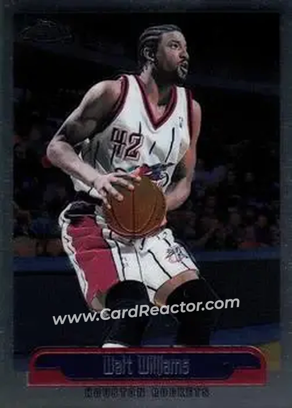 1999-00 Topps Chrome #224 - Walt Williams - Houston Rockets - Front