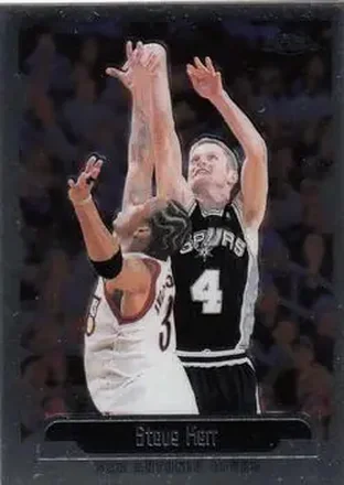 1999-00 Topps Chrome #226 - Steve Kerr - San Antonio Spurs 1999-00 Topps Chrome #226 - Steve Kerr - San Antonio Spurs