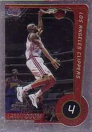 1999-00 Topps Chrome #231 - Lamar Odom - Los Angeles Clippers
