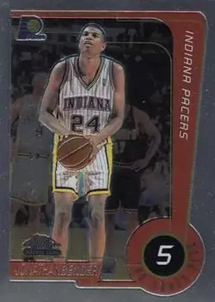 1999-00 Topps Chrome #232 - Jonathan Bender - Indiana Pacers