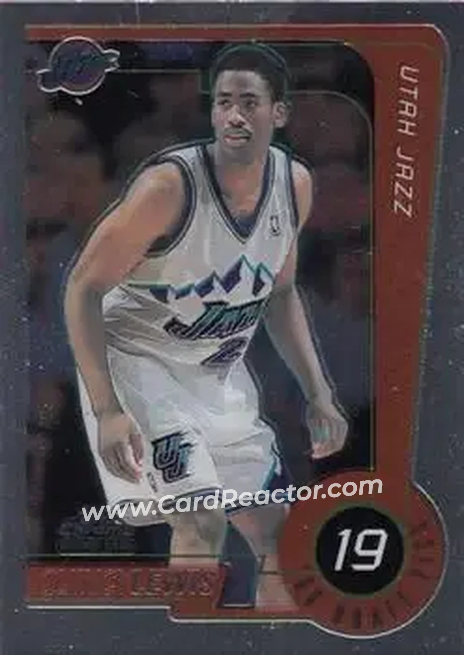 1999-00 Topps Chrome #238 - Quincy Lewis - Utah Jazz - Front