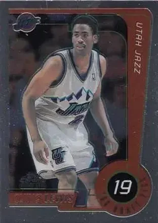 1999-00 Topps Chrome #238 - Quincy Lewis - Utah Jazz