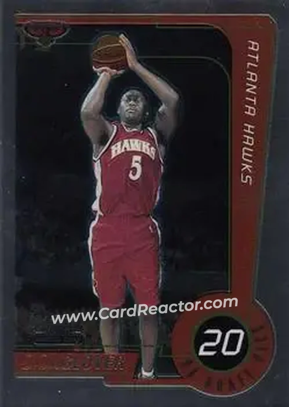1999-00 Topps Chrome #239 - Dion Glover - Atlanta Hawks - Front