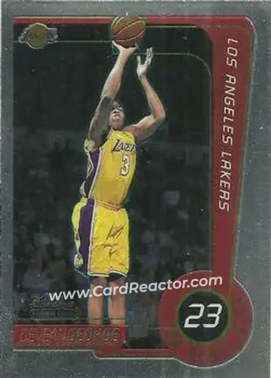 1999-00 Topps Chrome #242 - Devean George - Los Angeles Lakers - Front
