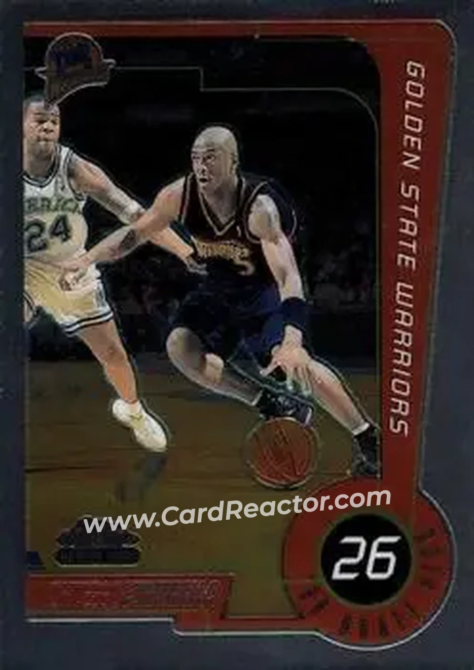 1999-00 Topps Chrome #244 - Vonteego Cummings - Golden State Warriors - Front 1999-00 Topps Chrome #244 - Vonteego Cummings - Golden State Warriors - Front
