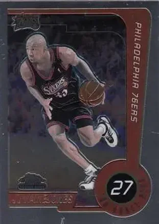 1999-00 Topps Chrome #245 - Jumaine Jones - Philadelphia 76ers