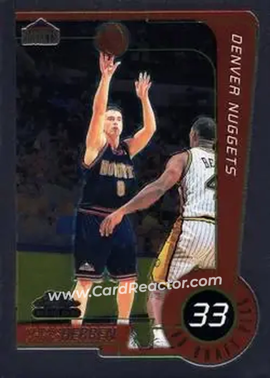 1999-00 Topps Chrome #248 - Chris Herren - Denver Nuggets - Front