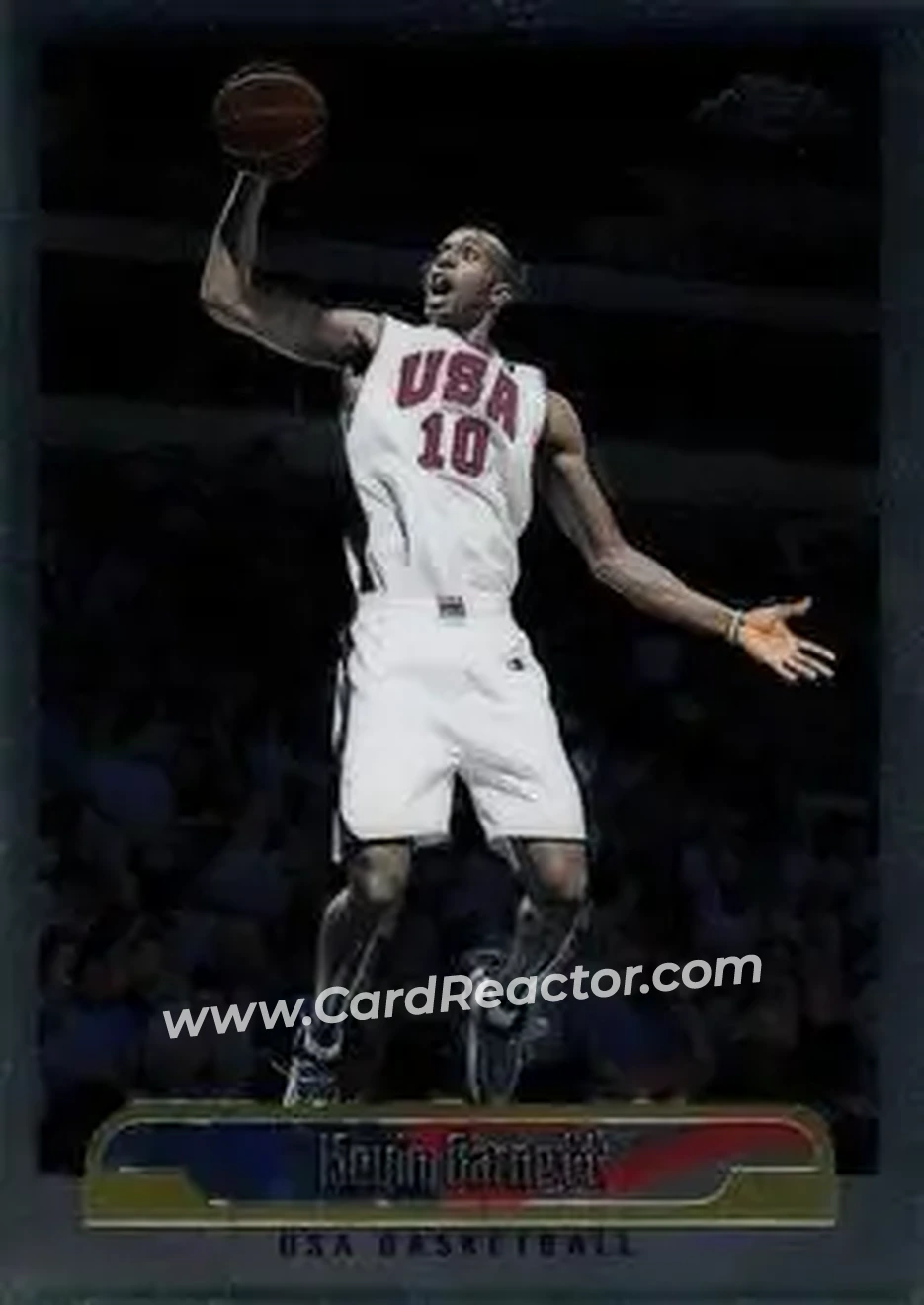 1999-00 Topps Chrome #250 - Kevin Garnett - USA - Front 1999-00 Topps Chrome #250 - Kevin Garnett - USA - Front